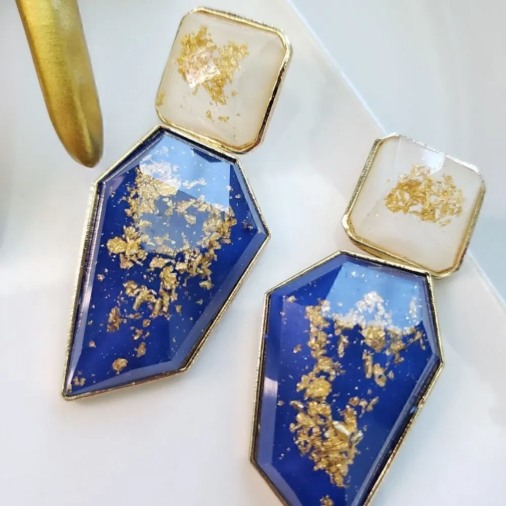 Zara Speckled Gold Earrings